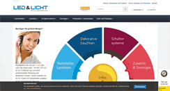 Desktop Screenshot of led-und-licht.com